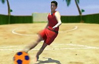 Speel nu het nieuwe voetbal spelletje Beach Voetbal 1