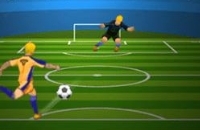 Speel nu het nieuwe voetbal spelletje Penalty Shootout: Multi League