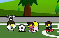Speel nu het nieuwe voetbal spelletje Emo Voetbal