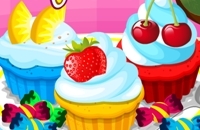 Cooking Colorful Cupcakes